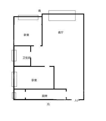 锦绣城（三区）2室2厅1卫93㎡