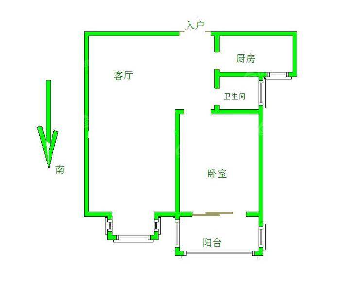 颐和文园西院2室2厅1卫103㎡