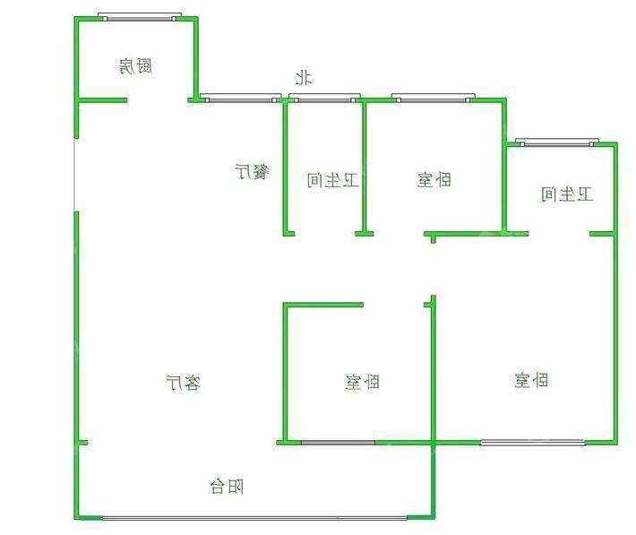颐和新园3室2厅2卫125㎡