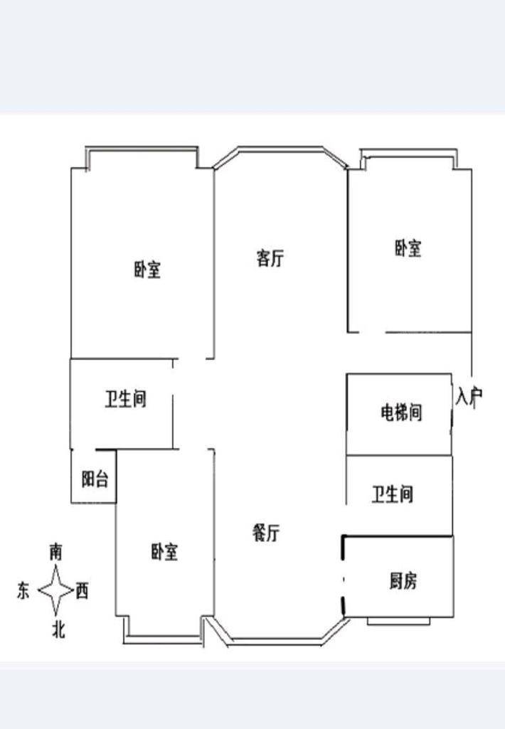 露露花园3室2厅2卫142㎡