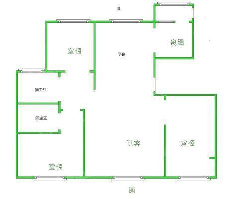 天成明月洲西区3室2厅2卫121㎡