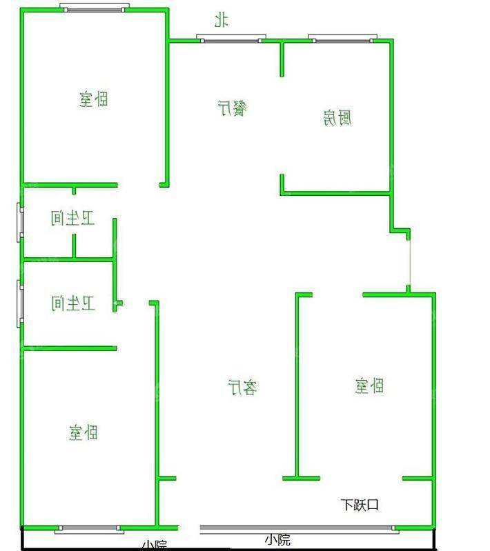 颐和荣盛华府（北区）3室2厅2卫139㎡