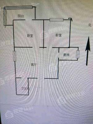 朝阳二区2室1厅1卫67㎡