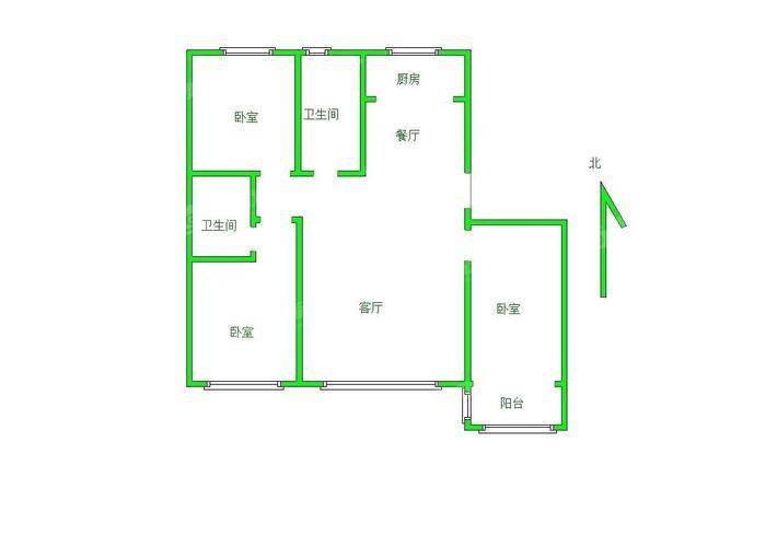 弘仁里3室2厅2卫124㎡