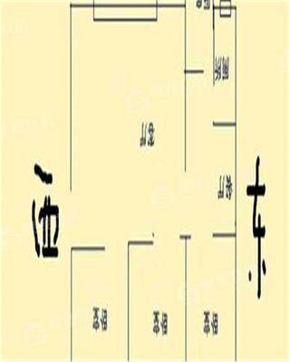 建材宿舍3室2厅1卫112㎡