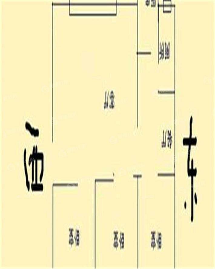 建材宿舍3室2厅1卫112㎡