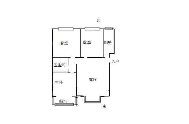 泰悦府/秀水名苑3室2厅1卫104㎡