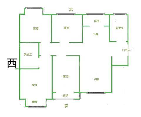 颐和文园东院4室2厅2卫156㎡