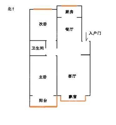 警苑小区2室2厅1卫98㎡