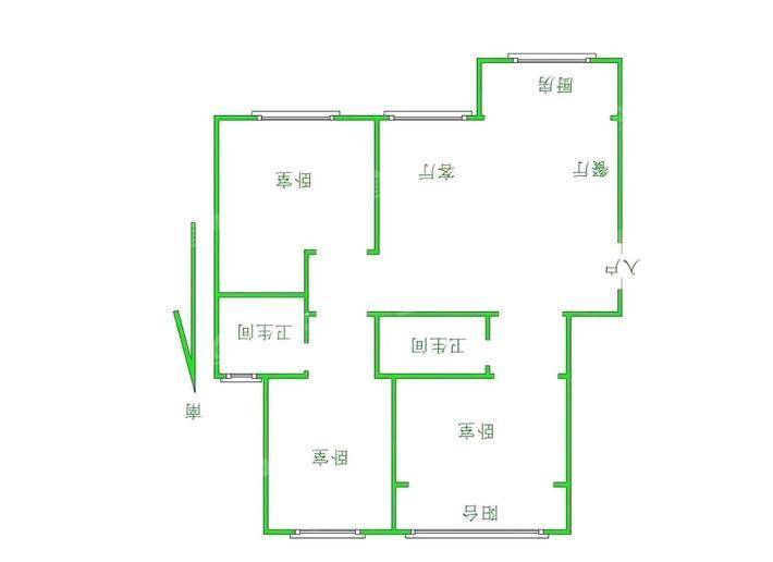 万泰丽景东区3室2厅2卫127㎡