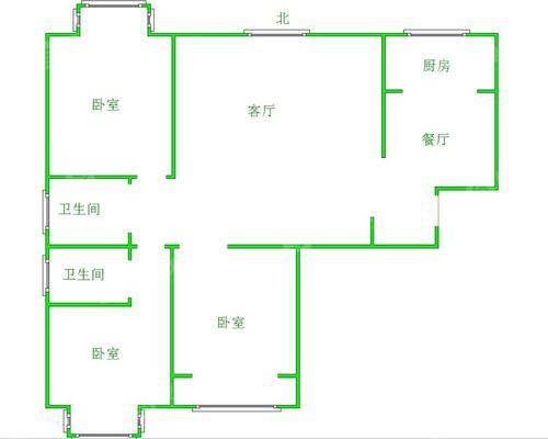 颐和文园东院3室2厅2卫136㎡