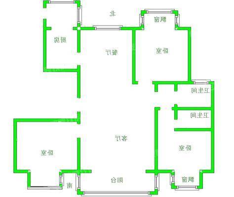 荣盛阿尔卡迪亚文景苑3室2厅2卫139㎡