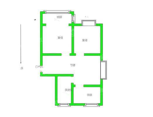 弘仁里2室2厅1卫77㎡