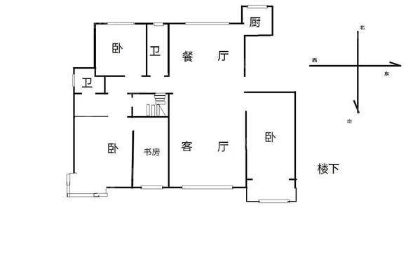 天成明月洲西区5室2厅2卫220㎡