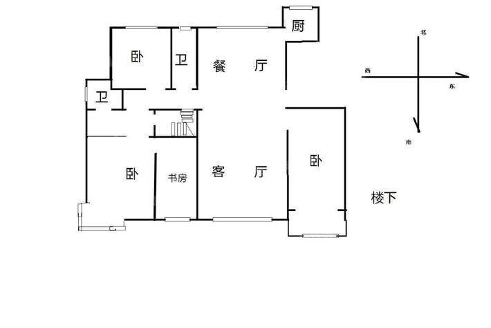 天成明月洲西区5室2厅2卫220㎡