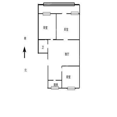 幞园新村3室2厅1卫94㎡
