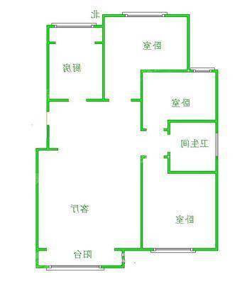 一世界回迁1-153室2厅1卫110㎡