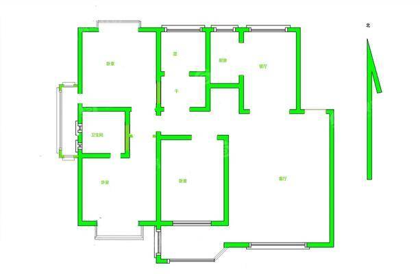 万泰阳光花园3室2厅2卫138㎡