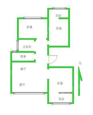 御景狮城11-22#3室2厅1卫106㎡