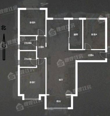 东南智汇城9号院3室2厅2卫126㎡