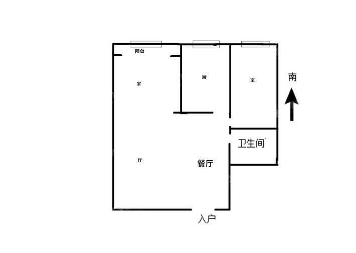 碧达园2室1厅1卫95㎡