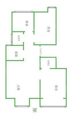 荣盛兰亭苑3室2厅2卫117㎡