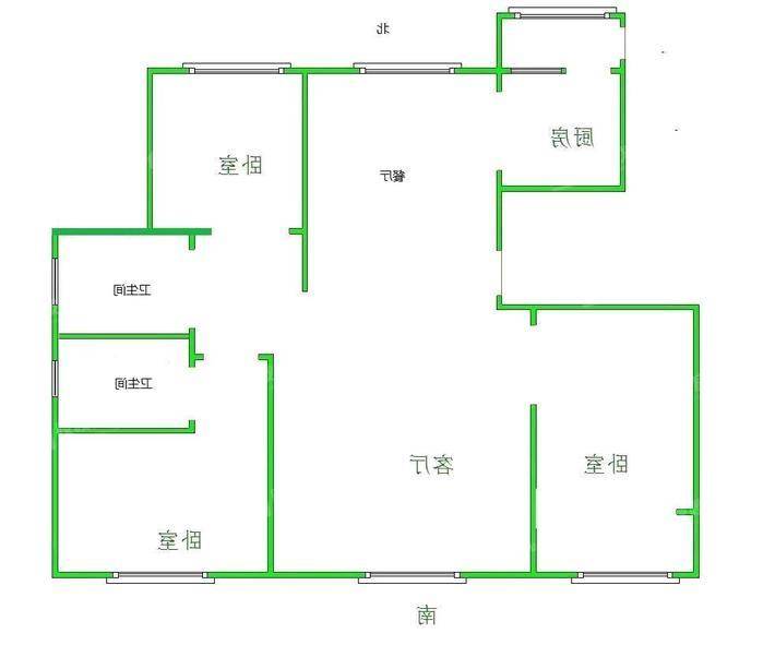 天成明月洲西区3室2厅2卫122㎡