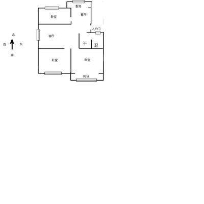 广信小区3室2厅1卫111㎡