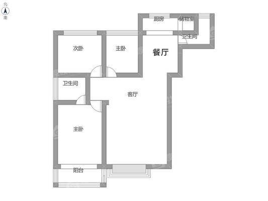 华药一区3室2厅2卫134㎡