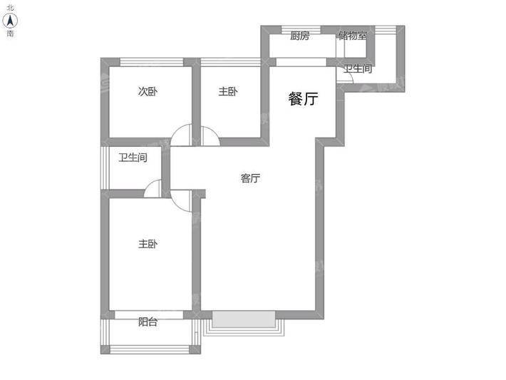 华药一区3室2厅2卫134㎡