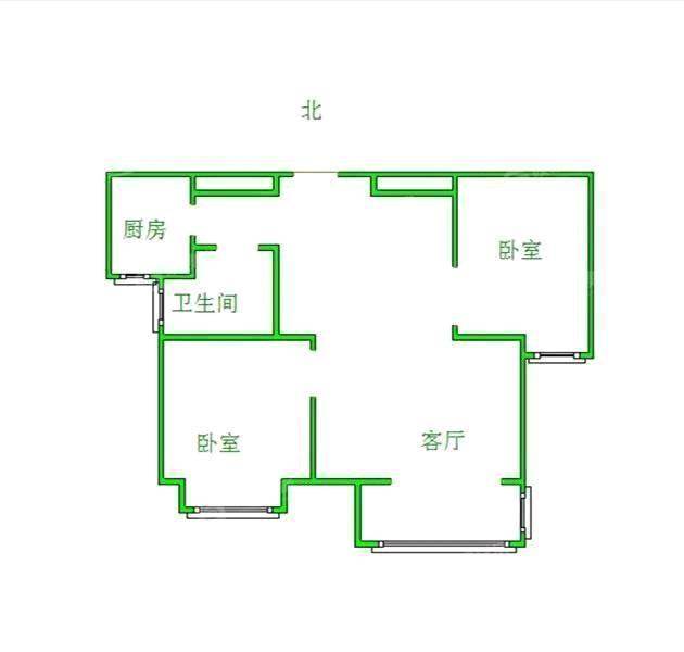 泰古香槟郡2室2厅1卫89㎡