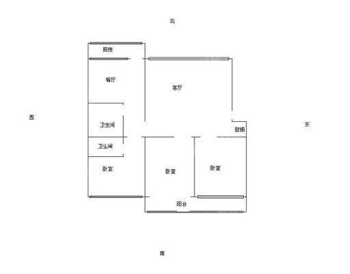 幞园新村3室2厅2卫115㎡