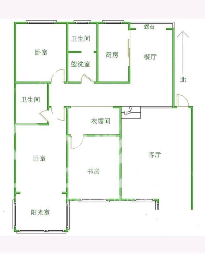 苹果城3室2厅2卫145㎡