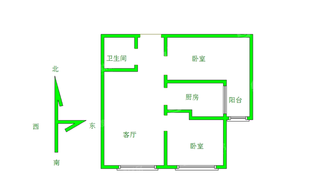 贻成御景狮城2室2厅1卫93㎡