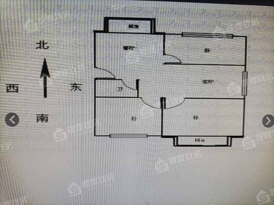 嘉福园小区3室2厅1卫99㎡