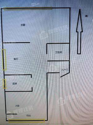 陆合家园3室1厅2卫71㎡