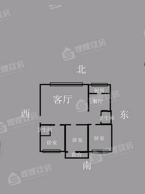 中心家园3室2厅1卫126㎡