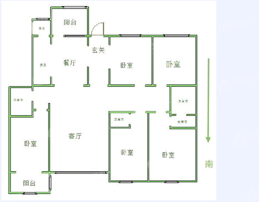 天成明月洲西区5室3厅3卫287㎡