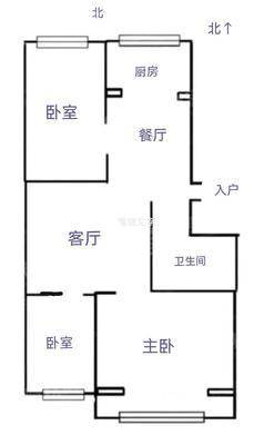 高庙新家园3室2厅1卫85㎡