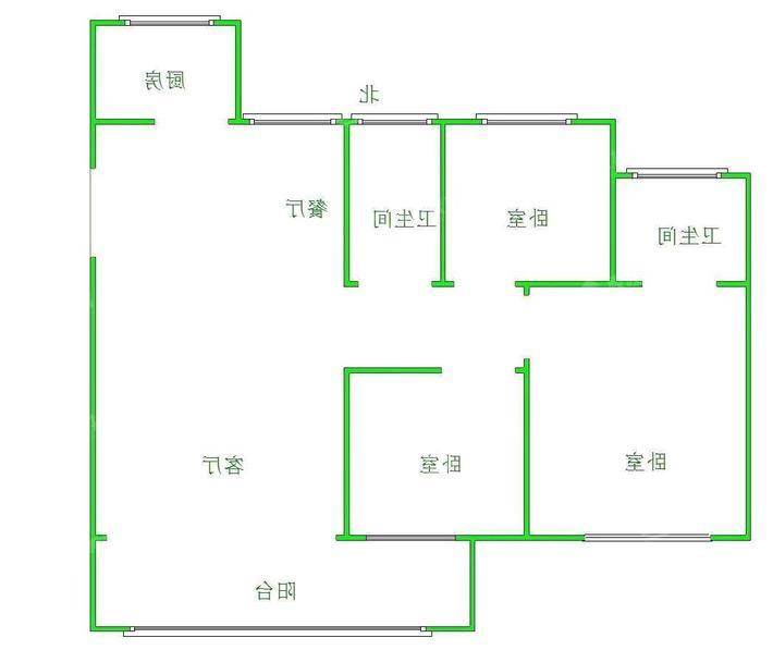 颐和新园3室2厅2卫125㎡