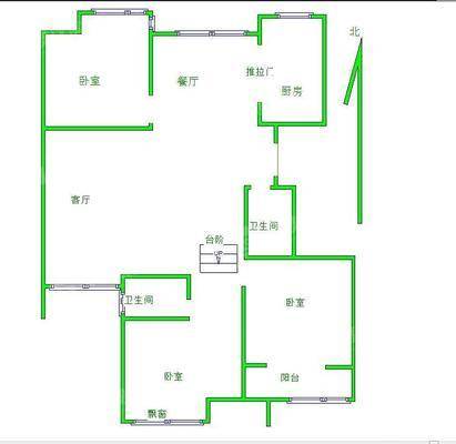 荣盛兰亭苑3室2厅2卫137㎡