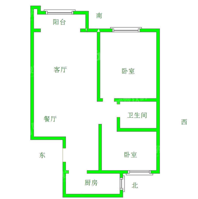 一世界商品G1-112室2厅1卫92㎡
