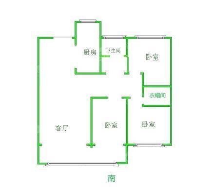 颐和君悦府3室2厅2卫107㎡
