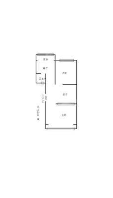 附属医院小区（家属楼2室1厅1卫52㎡