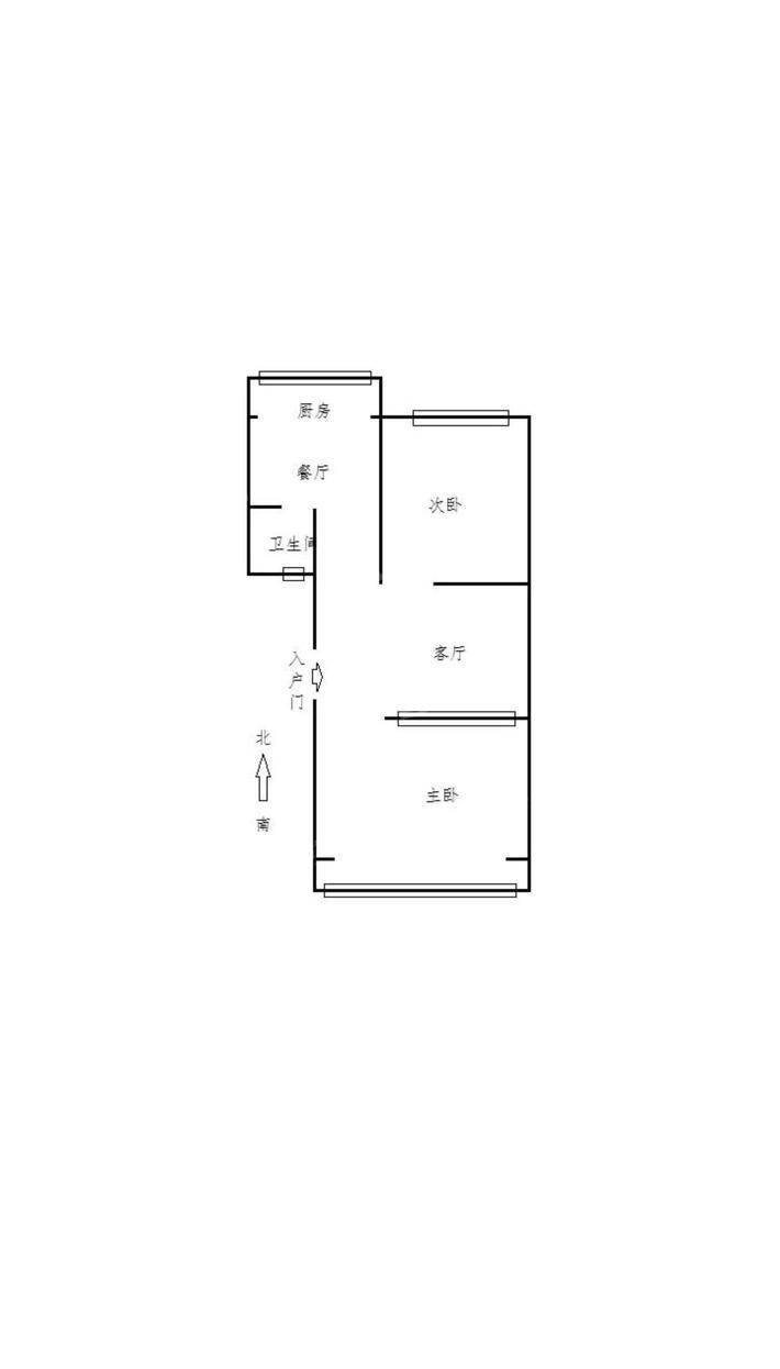 附属医院小区（家属楼2室1厅1卫52㎡