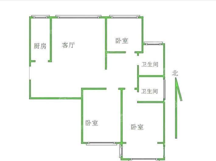 凤凰城（C区）3室2厅2卫135㎡