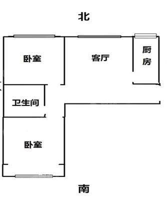 众和凤凰城2室2厅1卫94㎡