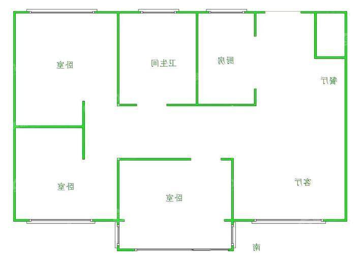 荣盛锦绣学府3室1厅1卫111㎡