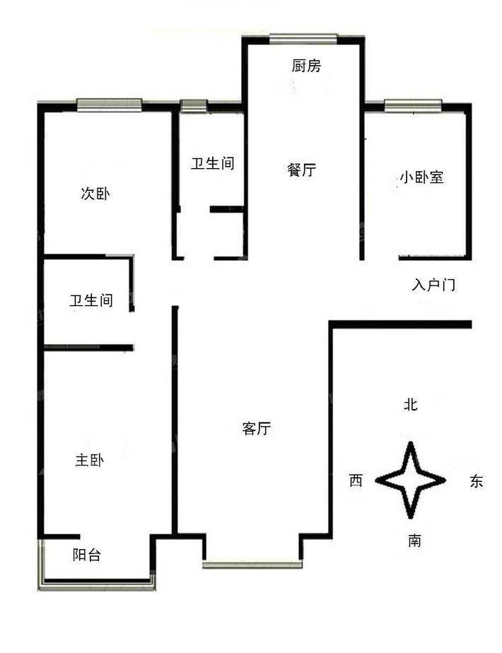 万和城国际广场B区13室2厅2卫124㎡