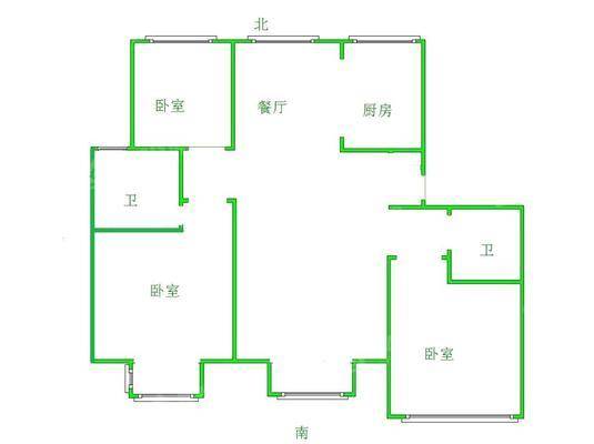 天成名著四期3室2厅2卫137㎡